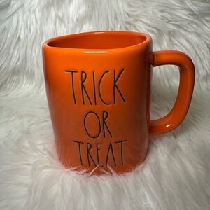 Rae Dunn Trick or Treat Mug - Orange